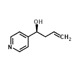 CAS#: 144635-04-1， (1S)-1-(4-Pyridinyl)-3-Buten-1-Ol