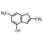 CAS#: 144763-71-3， 2,6-Dimethyl-1-Benzofuran-4-Ol