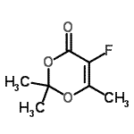 CAS#: 144765-15-1， 5-Fluoro-2,2,6-Trimethyl-4H-1,3-Dioxin-4-One