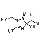 CAS#: 144776-84-1， 2-Amino-1-Ethyl-4-Hydroxy-5-Oxo-4,5-Dihydro-1H-Imidazole-4-Carboxylic Acid