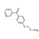 CAS#: 144824-63-5， [4-(Methoxymethoxy)Phenyl](3-Pyridinyl)Methanone