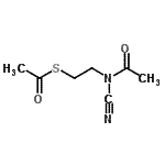 CAS#: 144867-14-1， S-{2-[Acetyl(Cyano)Amino]Ethyl} Ethanethioate