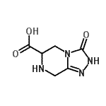 CAS#: 144888-68-6， 3-Oxo-2,3,5,6,7,8-Hexahydro[1,2,4]Triazolo[4,3-a]Pyrazine-6-Carboxylic Acid