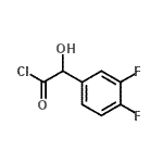 CAS#: 144916-94-9， (3,4-Difluorophenyl)(Hydroxy)Acetyl Chloride