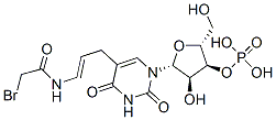 CAS#: 144978-95-0， [(2R,3S,4R,5R)-5-[5-[(E)-3-[(2-Bromoacetyl)Amino]Prop-2-Enyl]-2,4-Dioxopyrimidin-1-Yl]-4-Hydroxy-2-(Hydroxymethyl)Oxolan-3-Yl] Dihydrogen Phosphate