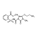 CAS#: 145026-81-9， Methyl 2-{[(4-Methyl-5-Oxo-3-Propoxy-4,5-Dihydro-1H-1,2,4-Triazol-1-Yl)Carbonyl]Sulfamoyl}Benzoate