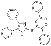 CAS#: 145030-91-7， (E)-2-[[4,5-Di(Phenyl)-1H-Imidazol-2-Yl]Sulfanyl]-1,4-Di(Phenyl)But-2-Ene-1,4-Dione