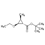 CAS#: 145059-79-6， 2-Methyl-2-Propanyl (1S,2S,3S)-2-Ethoxy-3-Methylcyclopropanecarboxylate