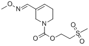 CAS#: 145071-39-2， 2-Methylsulfonylethyl 3-[(E)-Methoxyiminomethyl]-5,6-Dihydro-2H-Pyridine-1-Carboxylate
