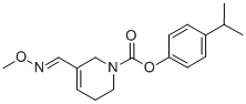 CAS#: 145071-49-4， (4-Propan-2-Ylphenyl) 3-[(E)-Methoxyiminomethyl]-5,6-Dihydro-2H-Pyridine-1-Carboxylate