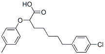CAS#: 145096-04-4， 7-(4-Chlorophenyl)-2-(4-Methylphenoxy)Heptanoic Acid