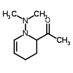 CAS#: 145105-70-0， 1-[1-(Dimethylamino)-1,2,3,4-Tetrahydro-2-Pyridinyl]Ethanone
