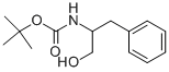structure of CAS# 145149-48-0, N-[1-(Hydroxymethyl)-2-Phenylethyl]-Carbamic Acid 1,1-Dimethylethyl Ester