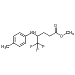 CAS#: 145176-42-7， Methyl 5,5,5-Trifluoro-4-[(4-Methylphenyl)Amino]Pentanoate