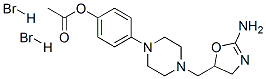 CAS#: 145204-19-9， [4-[4-[(2-Amino-4,5-Dihydro-1,3-Oxazol-5-Yl)Methyl]Piperazin-1-Yl]Phenyl] Acetate Dihydrobromide