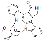 CAS#: 145212-39-1， 4'-Demethylamino-4'-Hydroxy-3'-Epistaurosporine