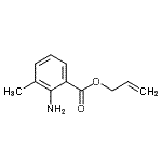 CAS#: 145219-11-0， Allyl 2-Amino-3-Methylbenzoate