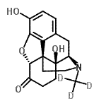 CAS#: 145225-03-2， (5alpha)-3,14-Dihydroxy-17-(<Sup>2</Sup>H<Sub>3</Sub>)Methyl-4,5-Epoxymorphinan-6-One