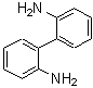 structure of CAS# 1454-80-4, [1,1'-Biphenyl]-2,2'-Diamine;[2-(2-Aminophenyl)Phenyl]Amine;Nciopen2_002089;(1,1'-Biphenyl)-2,2'-Diamine