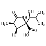 CAS#: 145451-97-4， (3S,4R)-3-Hydroxy-2-[(1R)-1-Hydroxy-2-Methylpropyl]-4-Methyl-5-Oxoproline