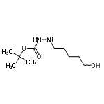 CAS#: 145525-49-1， 2-Methyl-2-Propanyl 2-(5-Hydroxypentyl)Hydrazinecarboxylate