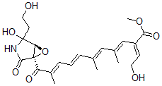 CAS#: 145569-98-8， Methyl (2E,3E,5E,7E,9E)-2-(2-Hydroxyethylidene)-11-[(1S,5R)-2-Hydroxy-2-(2-Hydroxyethyl)-4-Oxo-6-Oxa-3-Azabicyclo[3.1.0]Hexan-5-Yl]-4,6,10-Trimethyl-11-Oxoundeca-3,5,7,9-Tetraenoate