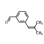 CAS#: 145589-43-1， 3-(2-Methyl-1-Propen-1-Yl)Benzaldehyde