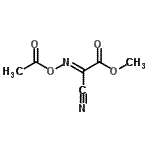 CAS#: 145593-18-6， Methyl (2E)-(Acetoxyimino)(Cyano)Acetate
