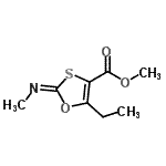 CAS#: 145627-56-1， Methyl (2E)-5-Ethyl-2-(Methylimino)-1,3-Oxathiole-4-Carboxylate