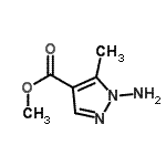 CAS#: 145631-09-0， Methyl 1-Amino-5-Methyl-1H-Pyrazole-4-Carboxylate