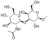 CAS#: 145633-28-9， N-[(2R,3R,4R,5S,6S)-2-[(2R,3S,4S,5R,6R)-3,5-Dihydroxy-2-(Hydroxymethyl)-6-Methoxyoxan-4-Yl]Oxy-4,5-Dihydroxy-6-(Sulfanylmethyl)Oxan-3-Yl]Acetamide