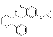CAS#: 145742-28-5， (2S,3S)-1-[[2-Methoxy-5-(Trifluoromethoxy)Phenyl]Methyl]-2-Phenylpiperidin-3-Amine