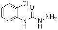 结构式 CAS# 14580-28-0, N-(2-氯苯基)氨基甲酰肼