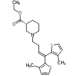 CAS#: 145821-58-5， Ethyl (3R)-1-[4,4-Bis(3-Methyl-2-Thienyl)-3-Buten-1-Yl]-3-Piperidinecarboxylate