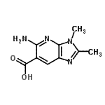 CAS#: 145838-30-8， 5-Amino-2,3-Dimethyl-3H-Imidazo[4,5-b]Pyridine-6-Carboxylic Acid