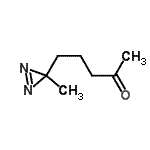 CAS#: 145838-81-9， 5-(3-Methyl-3H-diaziren-3-yl)-2-pentanone