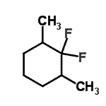 CAS#: 145853-39-0， 1,1-Difluoro-2,6-Dimethylcyclohexane