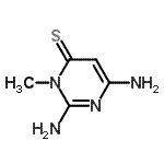 CAS#: 145864-33-1， 2,6-Diamino-3-Methyl-4(3H)-Pyrimidinethione