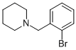 structure of CAS# 1459-22-9, 1-[(2-Bromophenyl)Methyl]-Piperidine;Piperidine, 1-[(2-Bromophenyl)Methyl]-