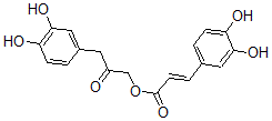 CAS#: 145904-50-3， [3-(3,4-Dihydroxyphenyl)-2-Oxopropyl] (E)-3-(3,4-Dihydroxyphenyl)Prop-2-Enoate