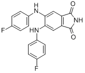 CAS#: 145915-60-2， 5,6-Bis[(4-Fluorophenyl)Amino]-1H-Isoindole-1,3(2H)-Dione