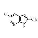 CAS#: 145934-81-2， 5-Chloro-2-Methyl-1H-Pyrrolo[2,3-b]Pyridine