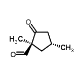 CAS#: 145948-65-8， (1S,4R)-1,4-Dimethyl-2-Oxocyclopentanecarbaldehyde