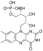 structure of CAS# 146-17-8, Riboflavin 5'-(Dihydrogen Phosphate);[5-(7,8-Dimethyl-2,4-Dioxo-Benzo[G]Pteridin-10-Yl)-2,3,4-Trihydroxy-Pentyl] Dihydrogen Phosphate;[5-(7,8-Dimethyl-2,4-Dioxo-10-Benzo[G]Pteridinyl)-2,3,4-Trihydroxypentyl] Dihydrogen Phosphate;[5-(2,4-Diketo-7,8-Dimethyl-Benzo[G]Pteridin-10-Yl)-2,3,4-Trihydroxy-Pentyl] Dihydrogen Phosphate