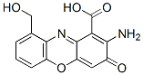CAS 登录号:146-90-7, 2-氨基-9-(羟基甲基)-3-氧代吩恶嗪-1-羧酸