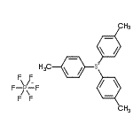 CAS#: 146062-15-9， Tris(4-Methylphenyl)Sulfonium Hexafluorophosphate
