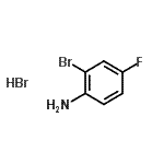 CAS#: 146062-89-7， 2-Bromo-4-Fluoroaniline Hydrobromide (1:1)