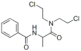 CAS#: 1462-81-3， N-[1-[Bis(2-Chloroethyl)Carbamoyl]Ethyl]Benzamide