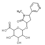 CAS#: 146275-18-5， trans-3'-Hydroxy Cotinine N-beta-D-Glucuronide