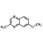CAS#: 146294-18-0， 7-Methoxy-2-Methylquinoxaline